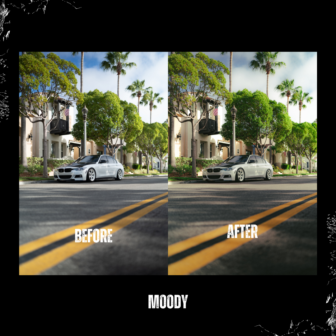 The Brodies Film : Car Photography Lightroom Preset