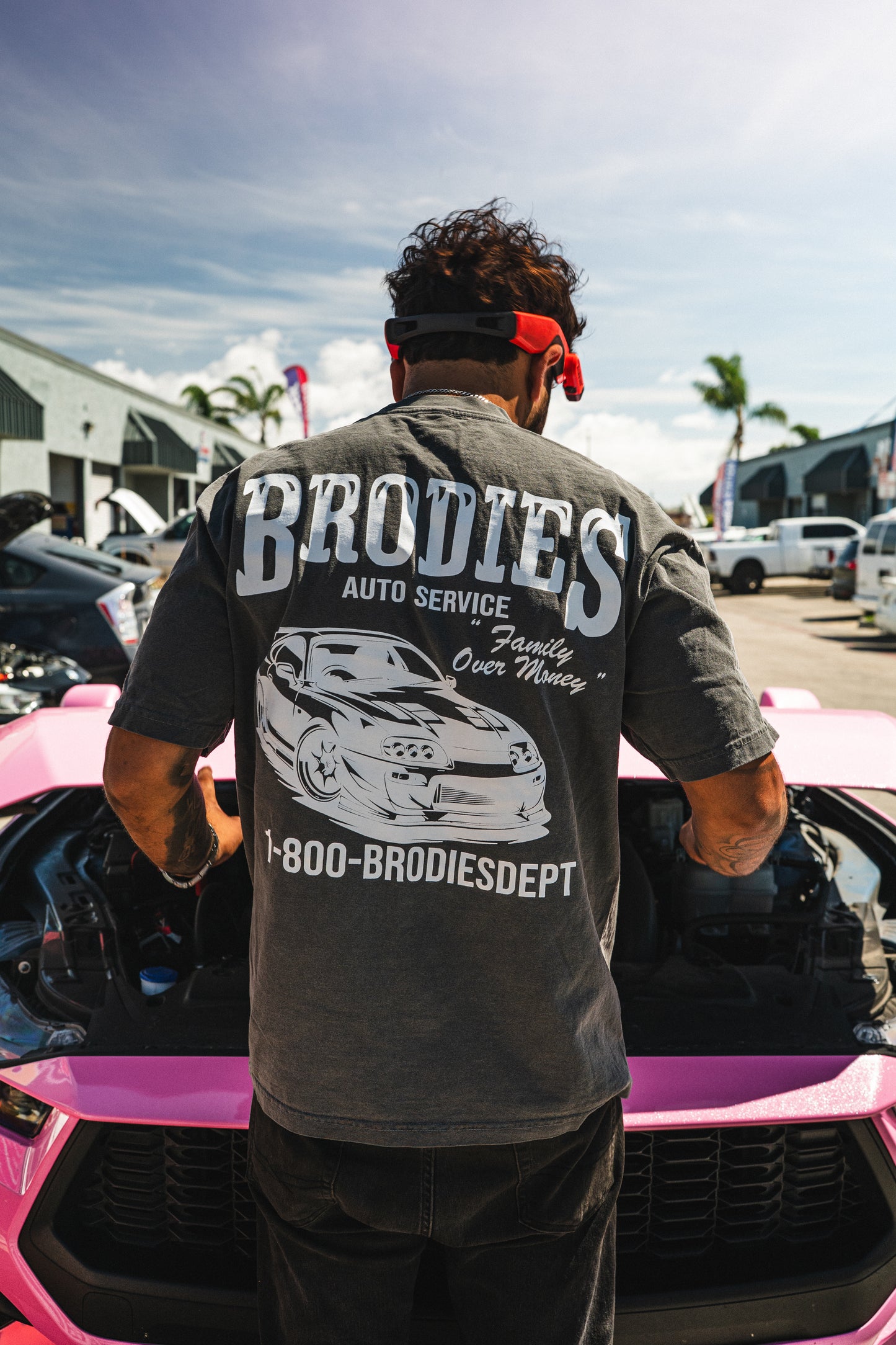 Vintage Black Auto Service Tee